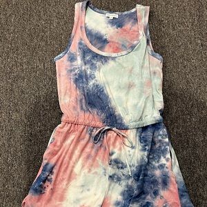 NEVER WORN! Nanamacs Boutique Women’s Tie-Dye Romper Size Medium